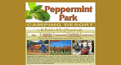 Desktop Screenshot of peppermintpark.net