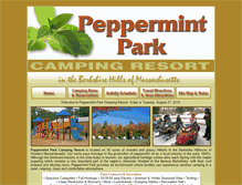 Tablet Screenshot of peppermintpark.net